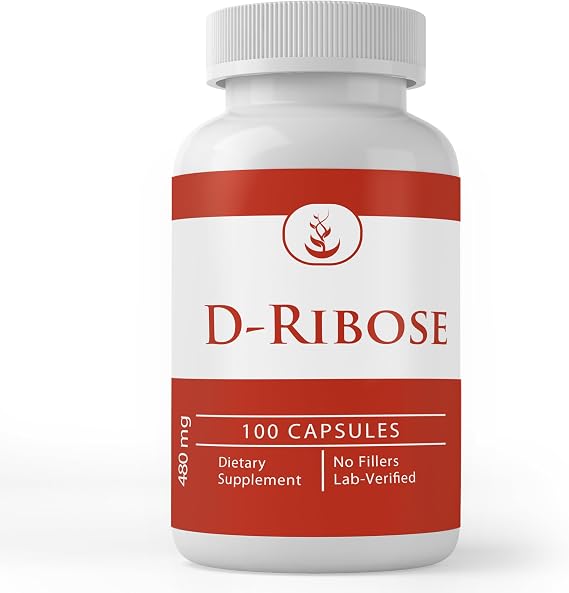 PURE ORIGINAL INGREDIENTS D-Ribose, (100 Capsules) Always Pure, No Additives Or Fillers, Lab Verified