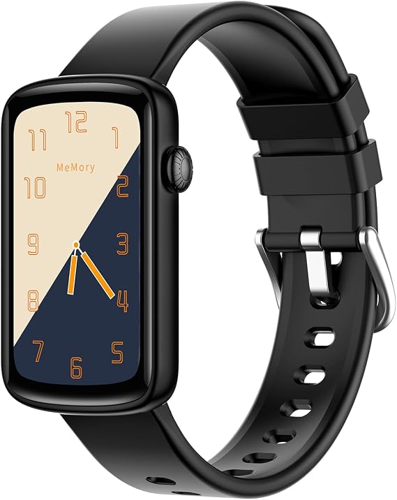 Smartwatch for Women Compatible with iPhone and Android, Band-Type Watch 1.47-Inch Large Screen Full Touch Smart Watch, Call Notifications, Female Menstrual Cycle Tracking, Multiple