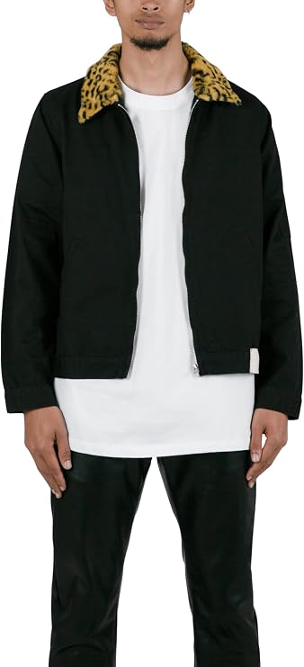 mnml Men's Mnml Leopard Work Jacket