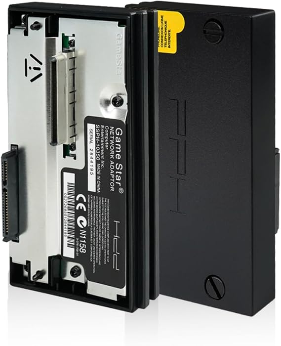 BITFUNX PS2 SATA HDD Adapter, for PS2 Phat Console Expansion Bay