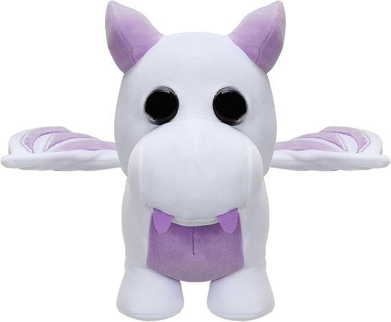 Adopt Me! Collector Plush - Lavender Dragon - Series 3 - Fun Collectible Toys for Kids Featuring Your Favorite Pet, Ages 6+