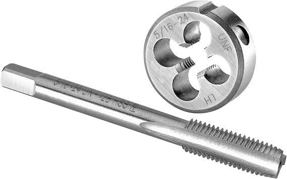 Burkit 5/16"-24 UNF Tap and Die Set Left Hand