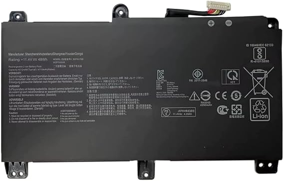 B31N1726 B31BN91 Laptop Battery Compatible with ASUS TUF FX504, ASUS TUF FX505GE, ASUS TUF Gaming FX505 11.4V 48Wh (Long line)