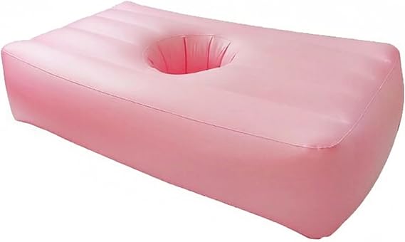 BBL Bed - Thick PVC Inflatable BBL Bed After Surgery for Sleeping, Pregnancy Mattress with Hollow Support Hole