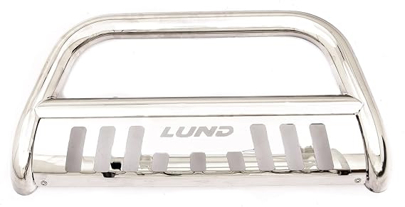 Lund 27021207 Stainless Steel Bull Bar with Integrated LED Light Bar
