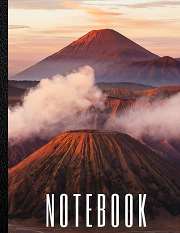 Active Volcano Notebook: Lined Notebook Journal 150pages 8.5x11inches (Mother Earth Moments Notebooks - 150pages)