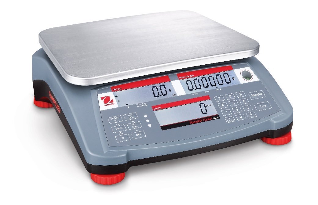 Ohaus RC31P15 Ranger 3000 Count Bench Scale, 15 kg