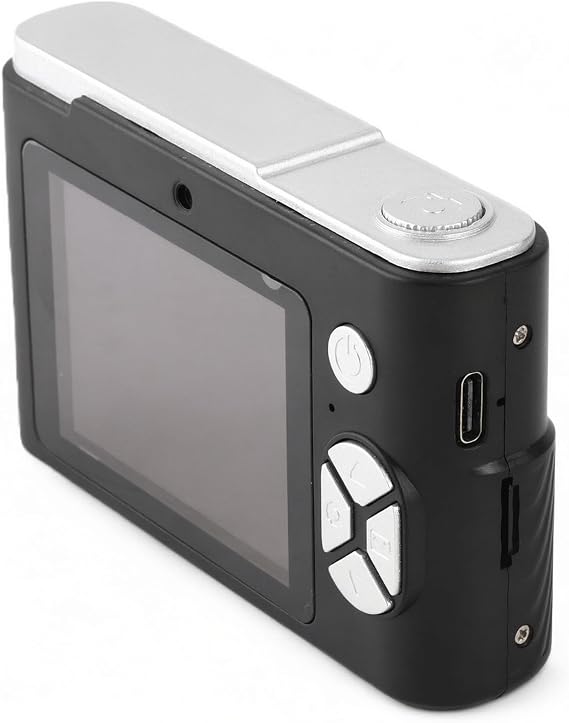 48MP Digital Camera, 4K Vlogging Camera, 16x Digital Zoom, 2.4 Inch Screen, Portable Compact Camera, Small Video Camera for Teens Adult Beginner Kids (-2214240063513)