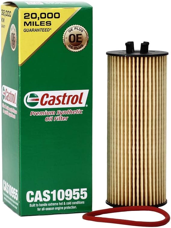 Castrol CAS10955 20,000 Mile Premium Synthetic Oil Filter