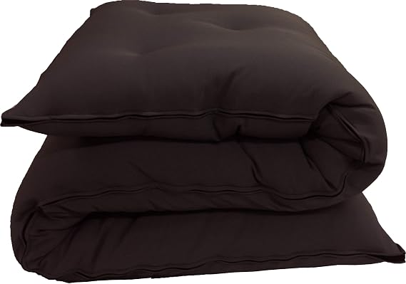 Twin Size Traditional Japanese Floor Futon Mattresses, Tatami Foldable Cushion Mats, Yoga, Meditaion 80 x 39 x 3 (Brown)