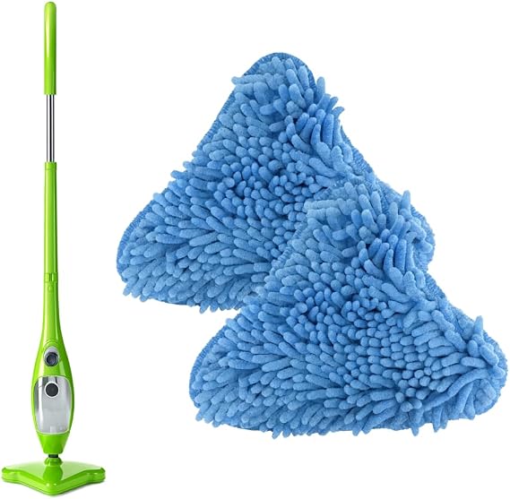 Clean Co. Steam Pocket Replacement Mop Pads - Coral Steamboy x2