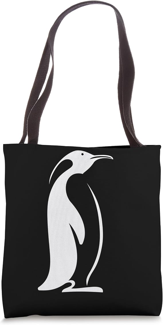 penguin logo Tote Bag