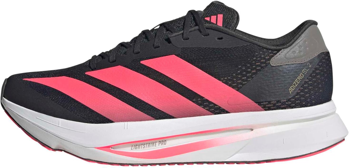 adidas Men's Adizero Sl2 Shoes, Carbon/Solar Turbo/tech Earth, 7.5 UK