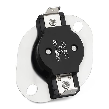 338096-702 Limit Switch Assembly L170-20F for Carrier, Payne Furnace | High-Temp Resistant Housing, Reliable Electrical Conductivity, Prevents Overheat & Short Cycling