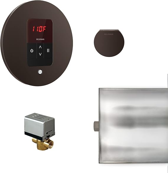 Mr. Steam BasicButler Round Package (Oil Rubbed Bronze)