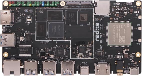 Radxa NIO 12L MTK Genio 1200 Mini PC Computer with 8 Core CPU OS 4GB RAM+64GB uFS