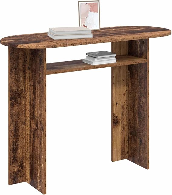 Modern Console Table | Contemporary Elegance | Engineered Wood | Versatile for Living Room, Hallway, Entryway | 100x39.5x75 cm Model8001165