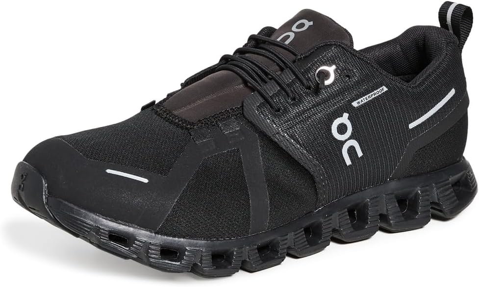 ON Women's Cloud 5 Waterproof Sneaker, 6 UK