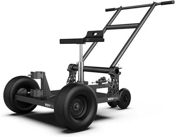 MOVMAX All-Terrain Rickshaw with Flight Case