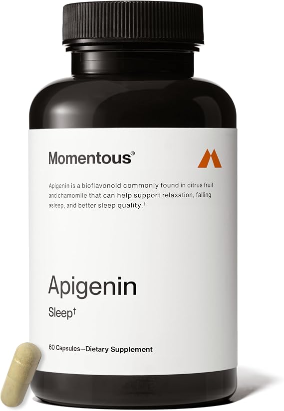 Momentous Apigenin Supplement Capsules, 50mg per Serving