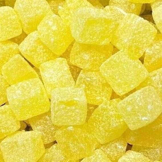 Pineapple Cubes Sweets 200g Bag, Pouch