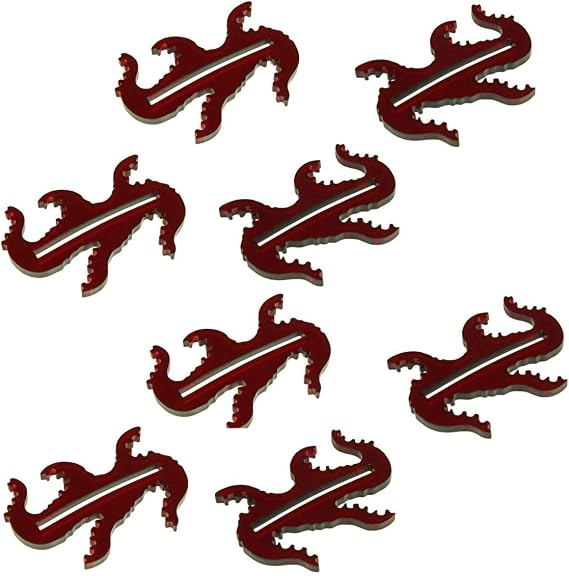 LITKO Monster Base | Compatible with Arkham Horror LCG | Translucent Red