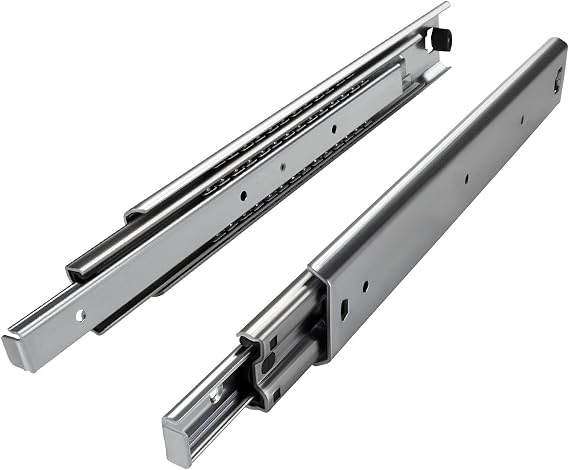 1 Pair (2 Pieces) SO-TECH® Full Extension Drawer Slide 250 mm 80 kg Bearing Capacity Drawer Runner Drawer Rail