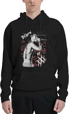 Men And WomenS Music Tour Long Sleevefunny Pullover Hoodies Casual Athletic Hooded Sweatshirts Tops Black
