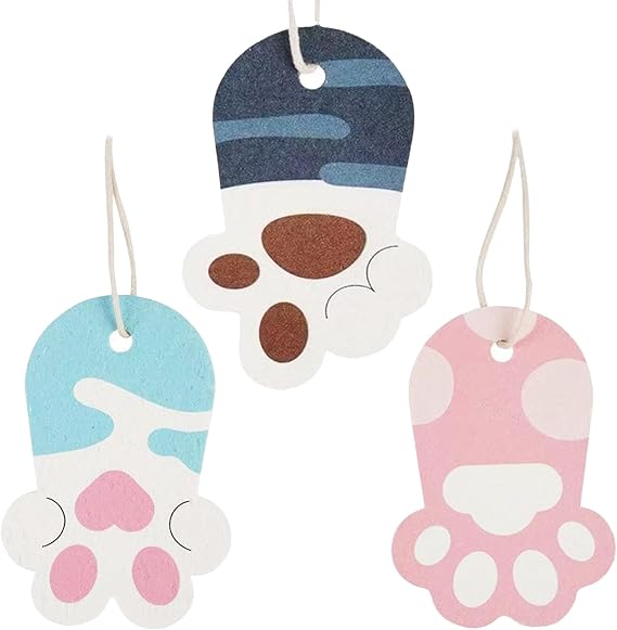 3 Count Kitchen Sponges Cat Paw Shape Dish Sponges for Cleaning,Gentle Scrub Sponge,Home and Kitchen Supplies