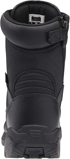 Magnum Men's Panther 8 Inch Side Zipper Military Combat Boots 25cm Black