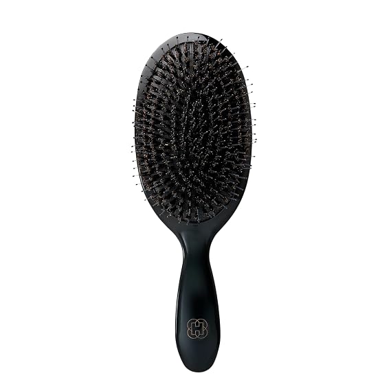 Harklinikken Hair Brush - Stimulates the Scalp to Promote Healthy Hair Growth - Reduce Frizz & Breakage, Enhance Volume & Condition Strands
