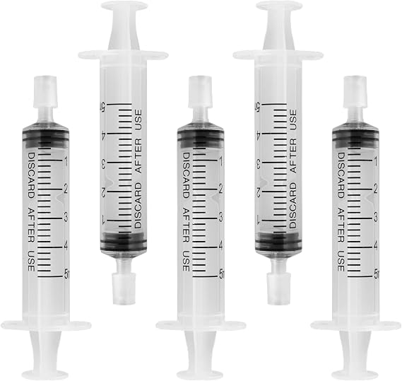 10ml 香水ディスペンサーポンプ 香水抽出プラスチックアダプター シリンジポンプ 旅行用 詰め替え可能 香水アトマイザー スプレーボトル 5個 5ml