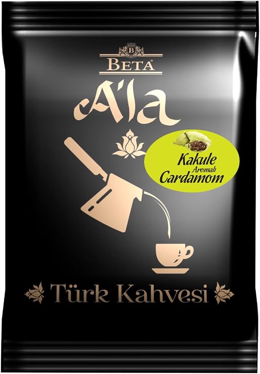 Beta A'La Kakule Aromalı Türk Kahvesi Metalize Poşet 100 Gr