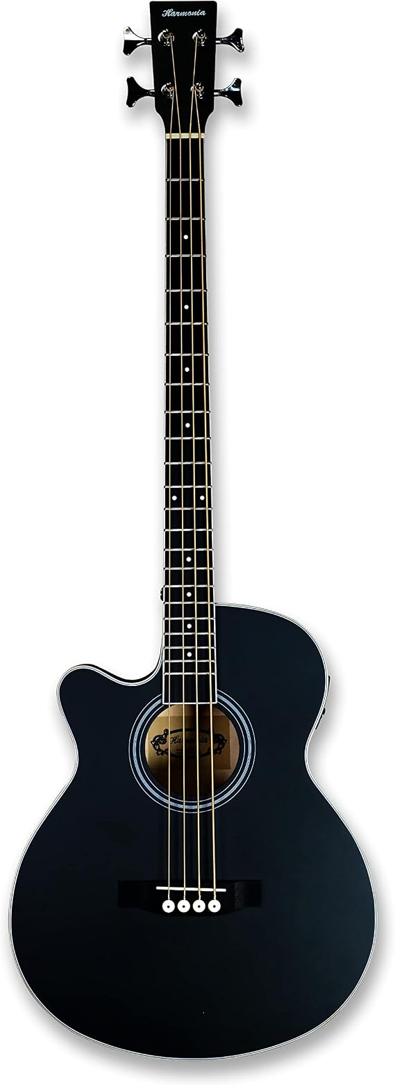 Left-handed 4 String Electric Acoustic Bass spruce top Mahogany back & sides (left hand)