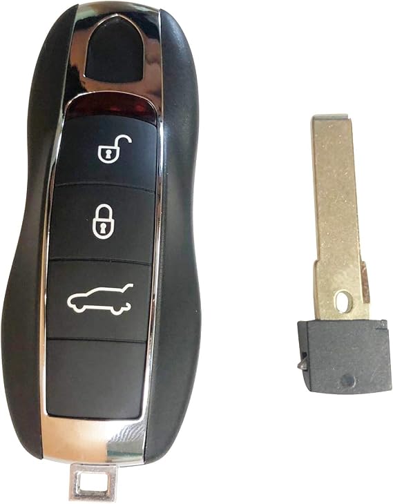 Keyless Entry Remote Car Key Fob Replacement for Porsche Panamera 911 Cayenne KR55WK50138,by AUTOKEYMAX (SINGLE)