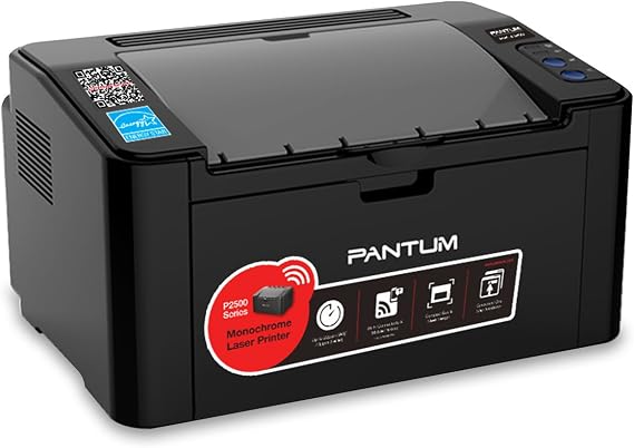 PANTUM PantumP2502W Monochrome Laser Printer Home Office School Student Mobile Wireless Printing- Small