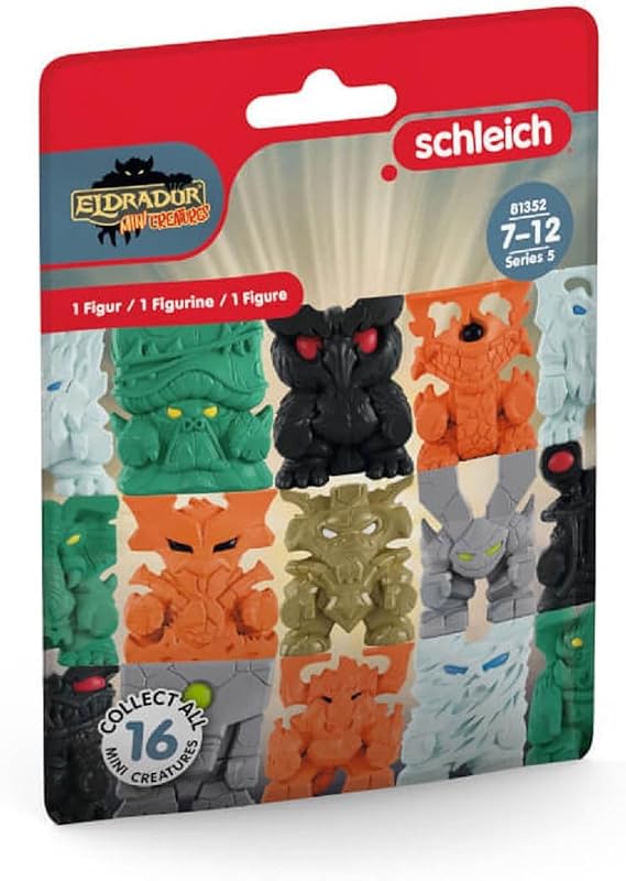 Schleich 81352 - Mini Creatures Series 5 - Collectible Figure from Eldrador Creatures - Random Selection - Toy from 7 Years - Fantasy Creature for Boys & Girls