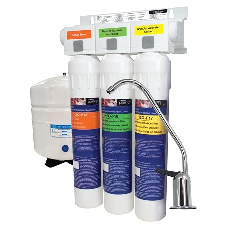 Watts Premier 3-Stage RO Under Counter Water Filtration System 3 Gal Tank