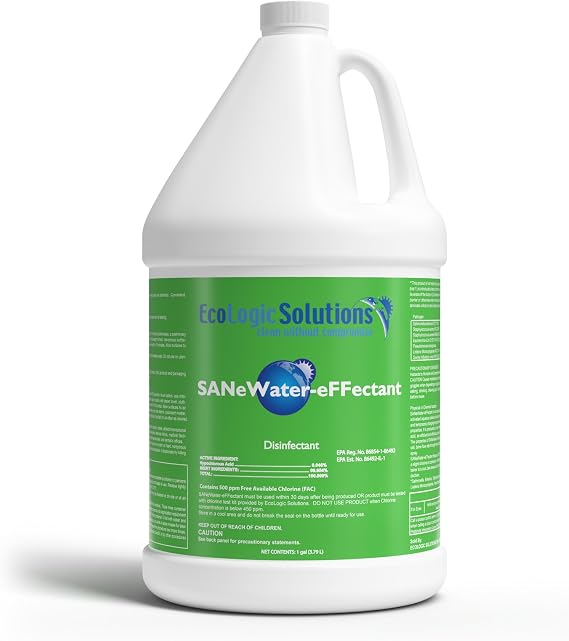 SANeWater-eFFectant: Non-Toxic Hypochlorous Acid (HOCl) Disinfectant
