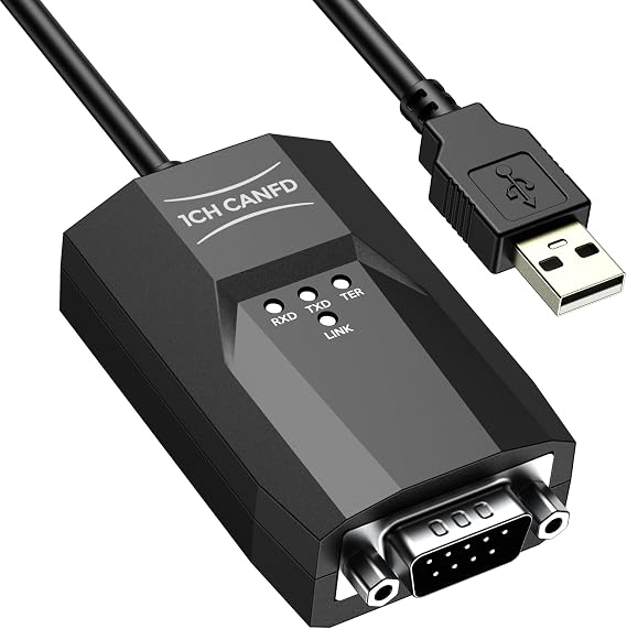 USB to CAN Analyzer Cable SavvyCAN-FD- C CAN FD Speed Up to 12M Isolated Against USB 2.5KV CE FCC