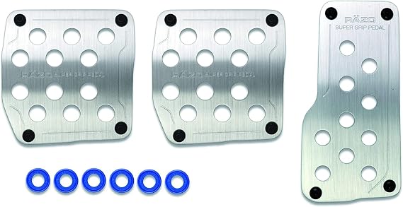Carmate RAZO super grip pedal MT for Silver RP123