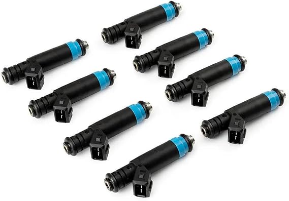 Fuel Injector Nozzle for Mustang for Buick for BMW Deka for Jeep for Dodge High Impedance 1/8 Pcs Fuel Injector 110324 FI114992 109991 FI114991 Car Fuel Injector Nozzle (Color : 1 Pcs)