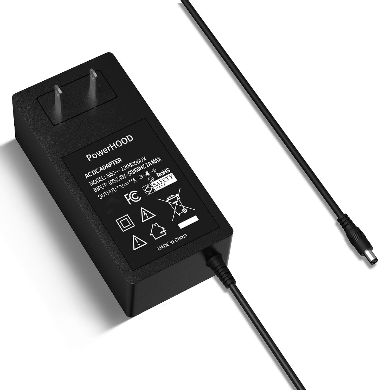 12V ACDC Adapter Compatible with Pioneer DJ DJM-450 DJM-S3 DJM-250MK2 DJM450 DJMS3 DJM 450 S3 250MK2 2-Channel DJ Mixer 12VDC DC12V 12volt 12.0 Volts Power Supply Cord Charger Cable PSU