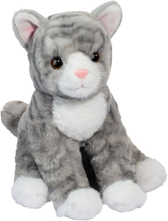 Douglas Soft Tabbie Striped Cat 9"