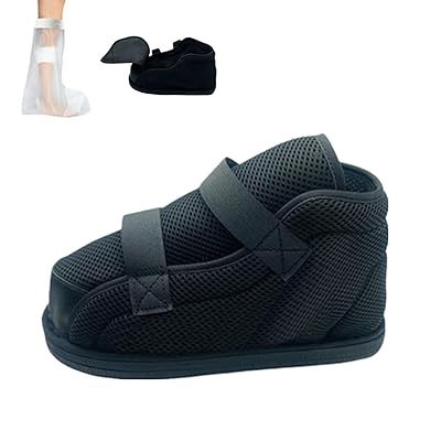 Unisex Medical Walking Shoe,Orthopedic Rehabilitation Cast Shoes,Adjustable Recovery Shoe,Rehabilitation shoes for Post Surgery,Fractured Foot,Sprains,Left or RightSmall