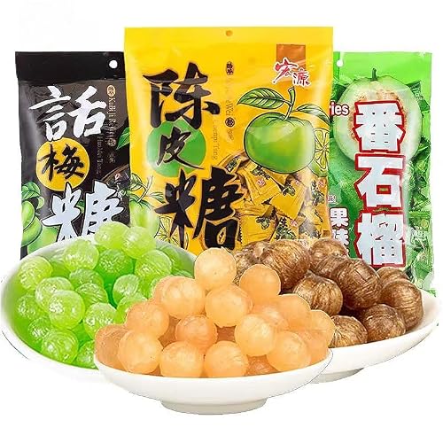 3 flavors of fruit candy 250g500g,Chinese classic guava hard candy,sweet and sour orange and plum,candied fruit,Dim sum,Nostalgic sweet sugar,sweet food,Christmas snacks, gifts 500g