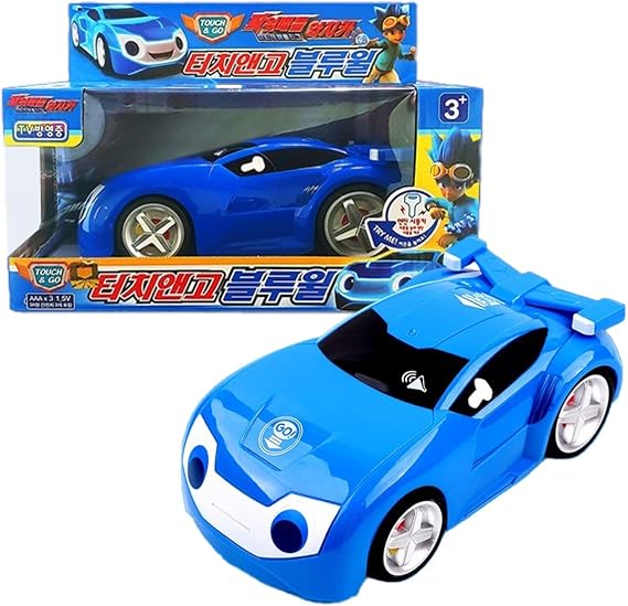 Power Battle Watchcar Watch Car Touch & Go Bluewill Mini Car Toy