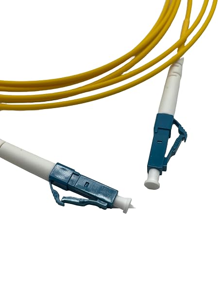 Fiber Optic Patch Cord, 2.5 Meters, Single Mode, LC/UPC to LC/UPC, High-Performance Optical Cable for Reliable Data Transmission