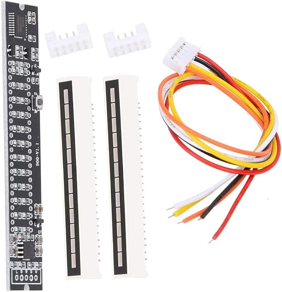 EBTOOLS Semiconductor Audio Spectrum Indicator, VU Meter Amplifier Board, Voice Sound Control DIY 12 Level for Musicians and Sound Audio Professionals(Music Spectrum Level