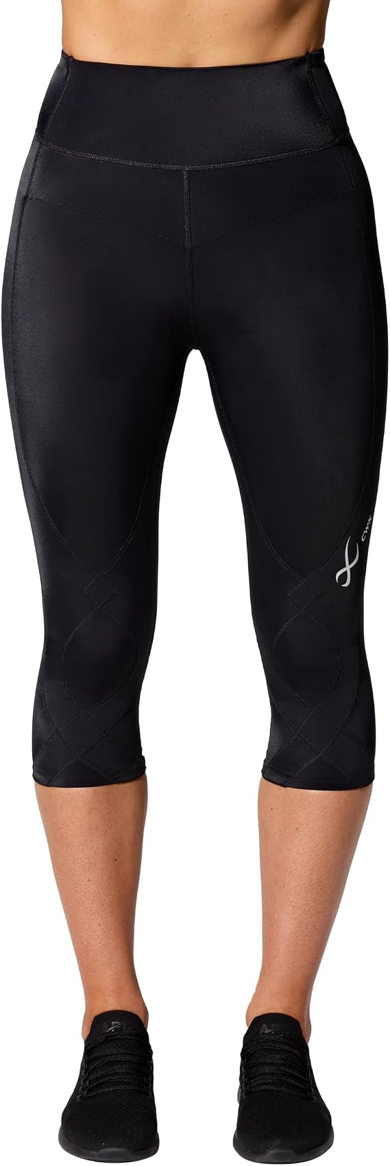 CW-X Women's Stabilyx 3.0 3/4 Compression Tights, 131806